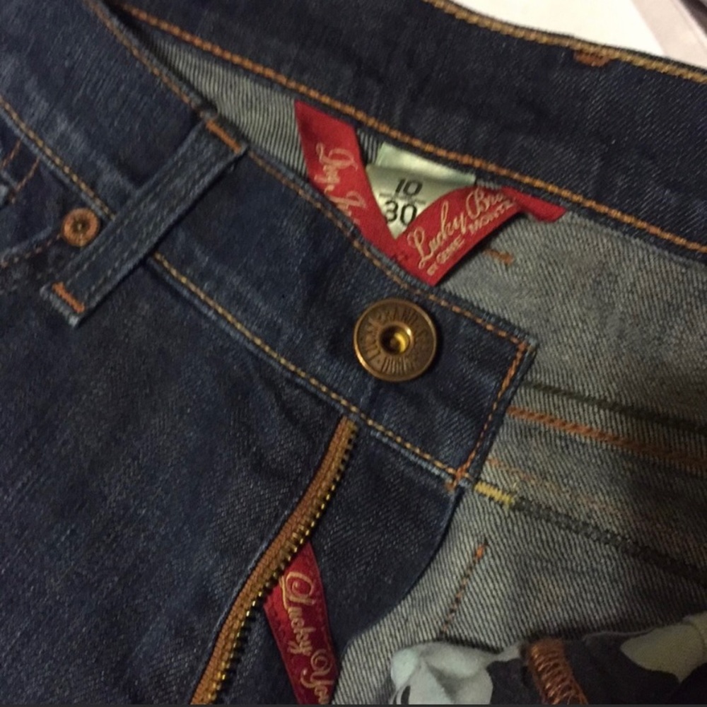 Lucky Brand Low Rise Boot Cut Jeans 10/30